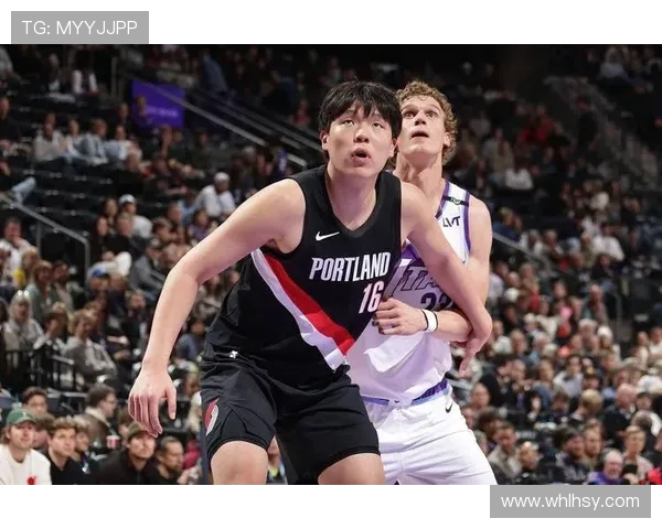 杨瀚森关键2分 马尔卡宁砍下32+5 开拓者客场险胜爵士